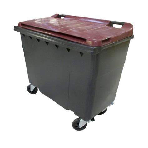 Conteneur fermé de 500 litres .